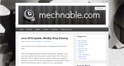 Desktop Screenshot of mechnable.com